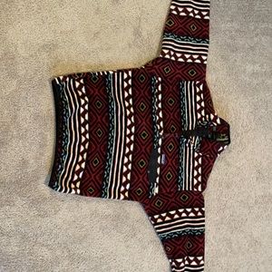 Rare Patagonia Synchilla Snap T Aztec